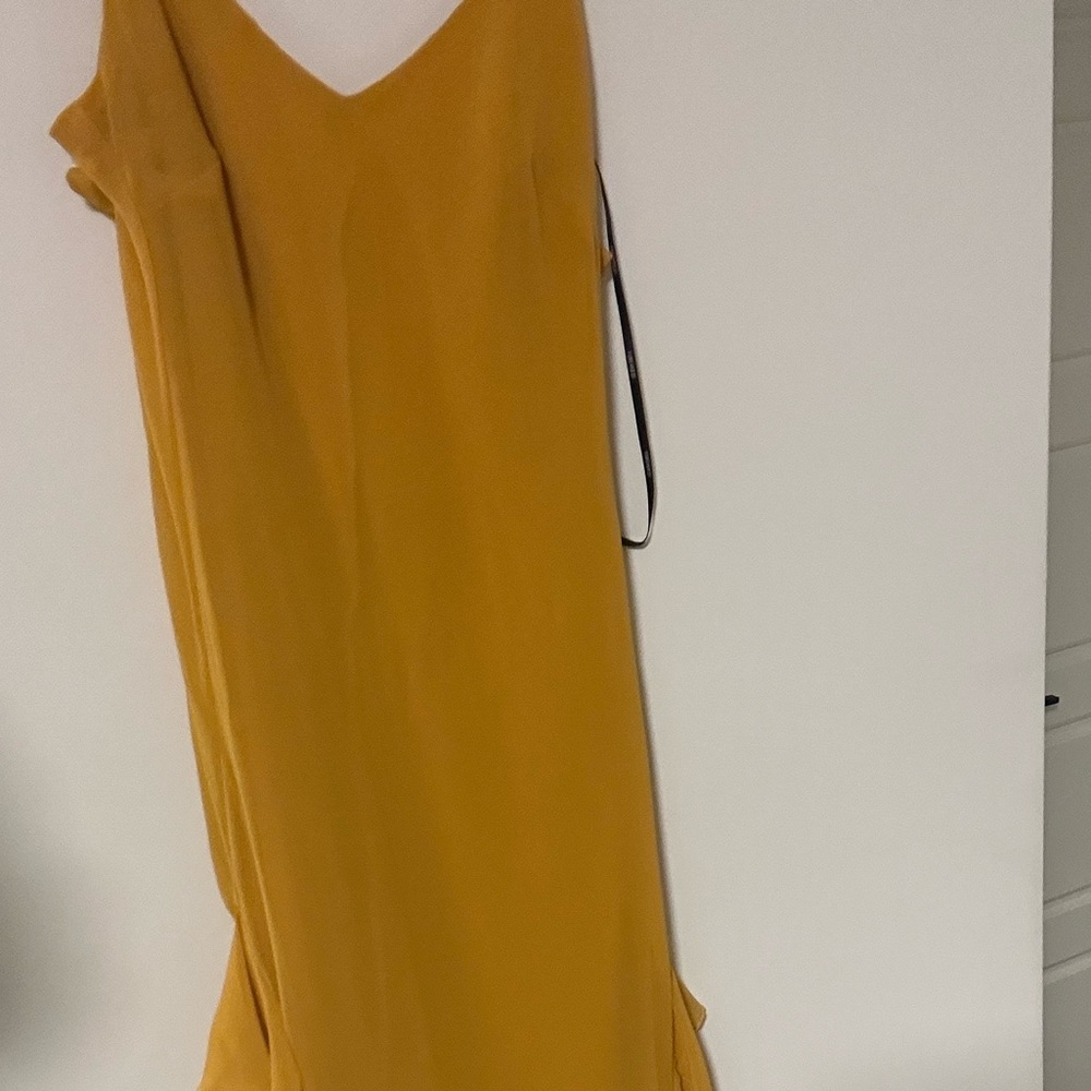 Forever 21 Mustard Maxi Dress